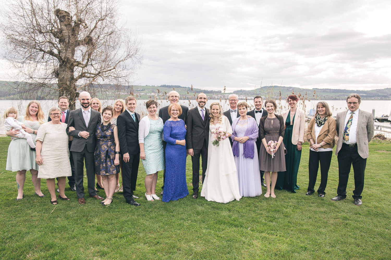 Hochzeitsfotograf Luzern Eich Gruppenfoto
