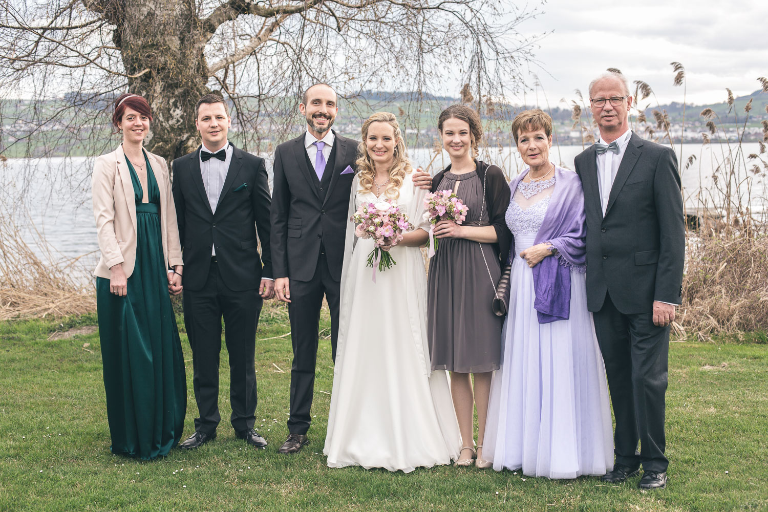 Hochzeitsfotograf Luzern Eich Gruppenfoto