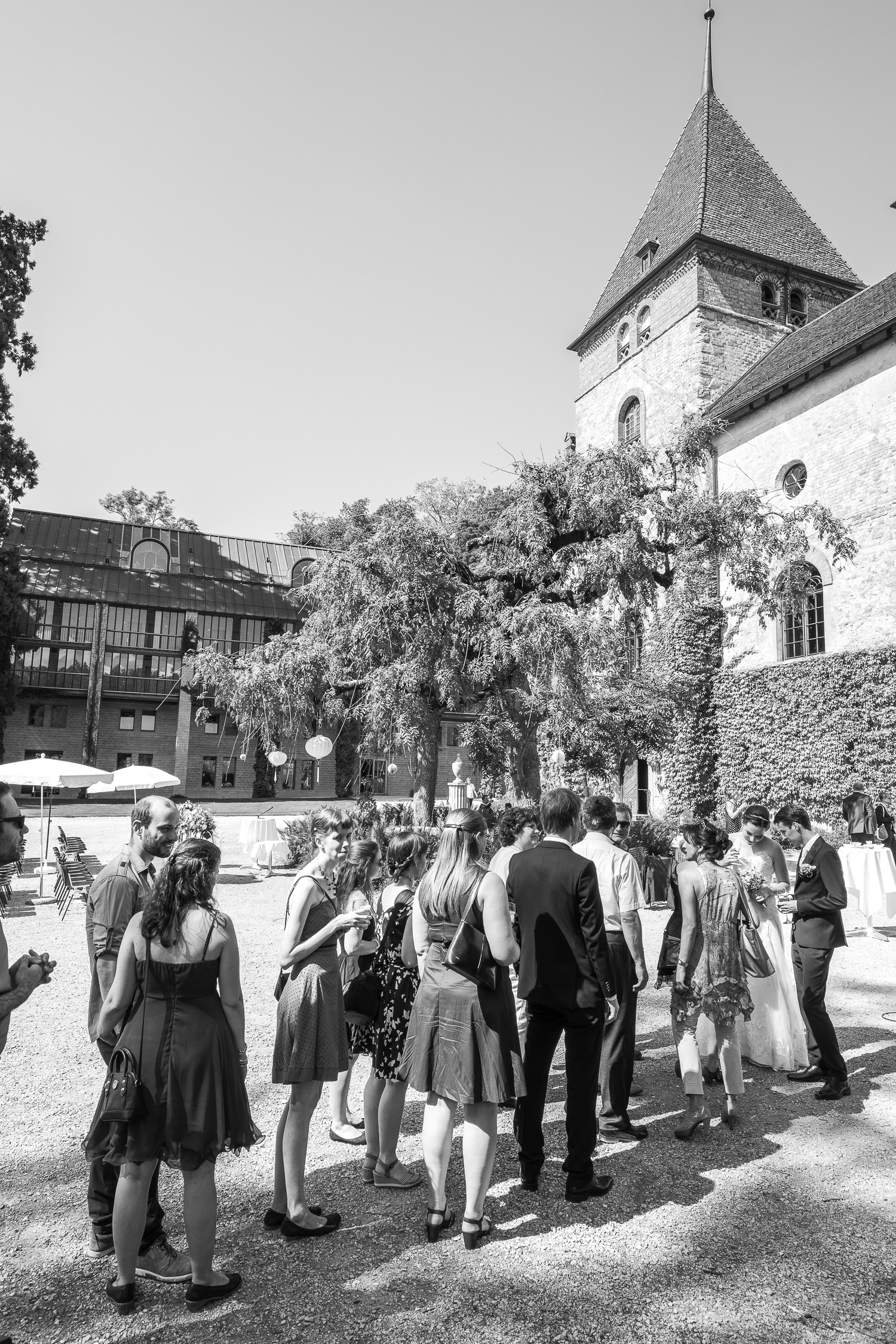 Hochzeit Schloss Münchenwiler Murten Apéro