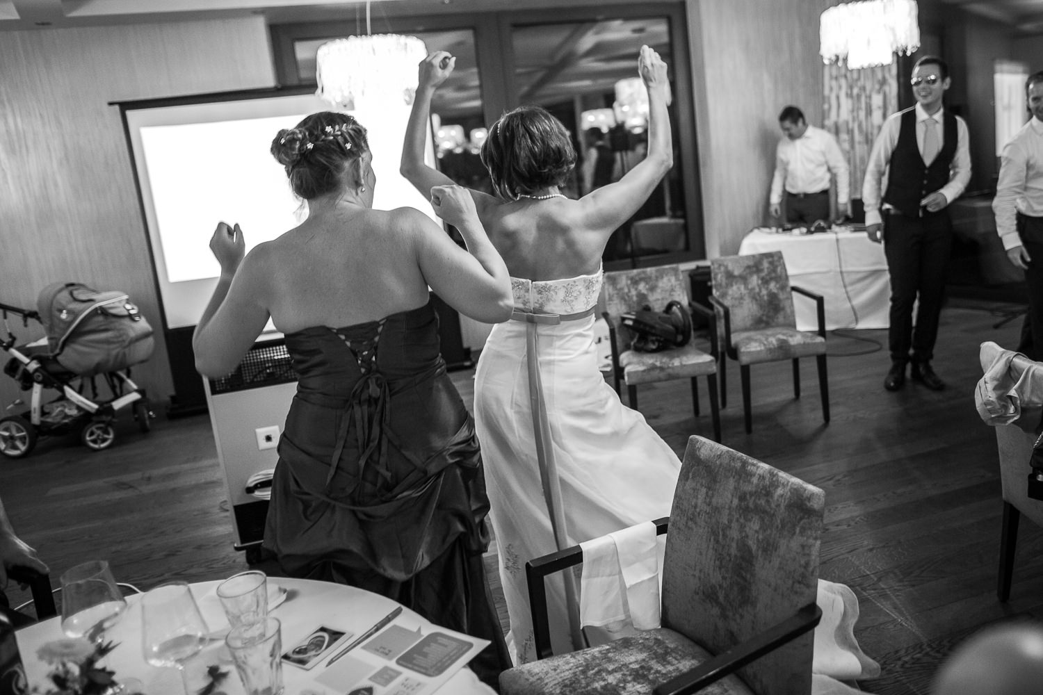 Hochzeit Schifflände Hallwilersee Tanzen