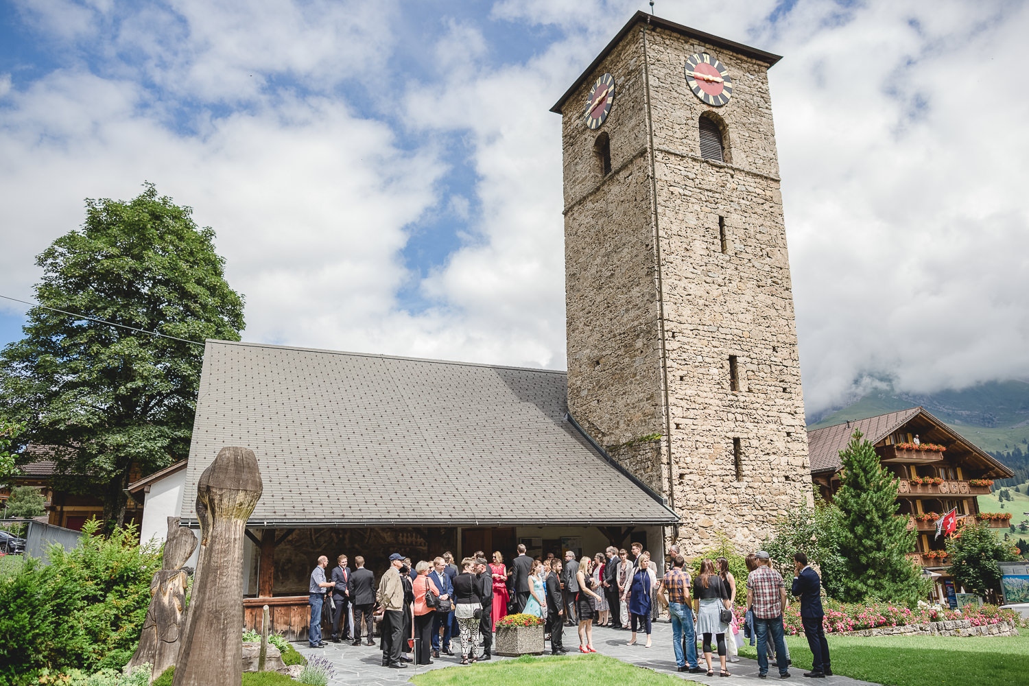 Hochzeit Trauung Kapelle Adelboden