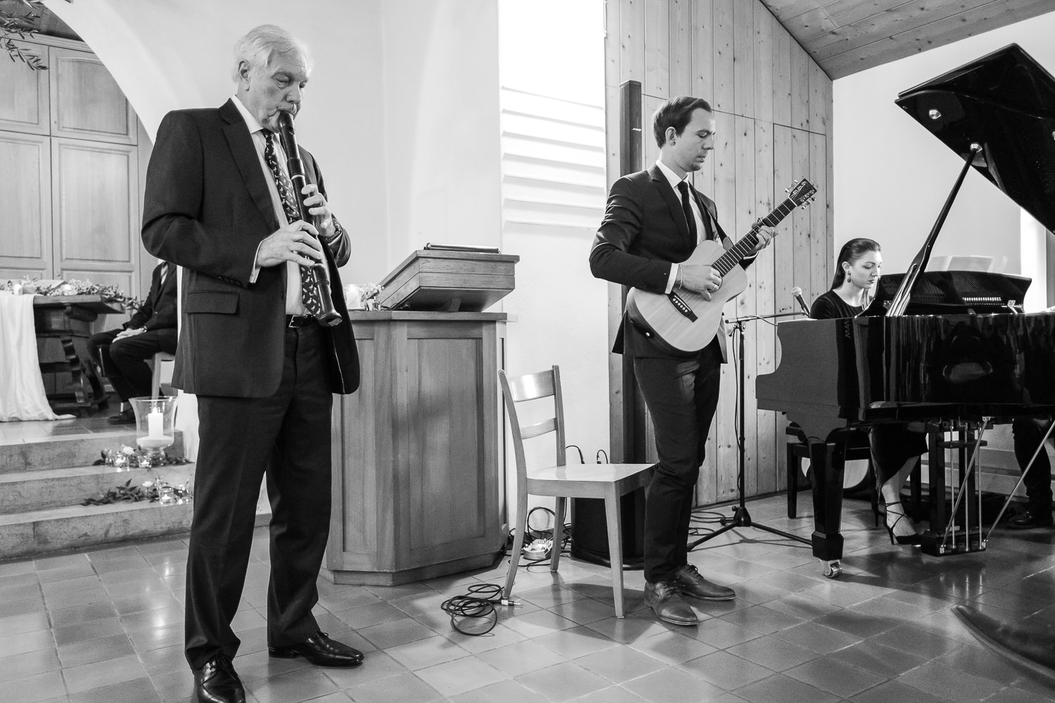 Kirche Villigen Hochzeit Musiker